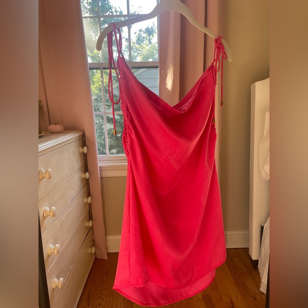 Free People pink shift dress